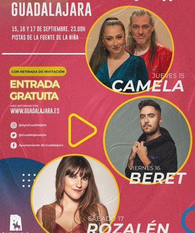 ¿Quieres ir gratis a los conciertos de Camela, Beret y Rozalén? Así puedes conseguir las entradas 