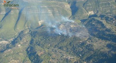 Dan por extinguido el incendio de Moropeche en Yeste (Albacete)