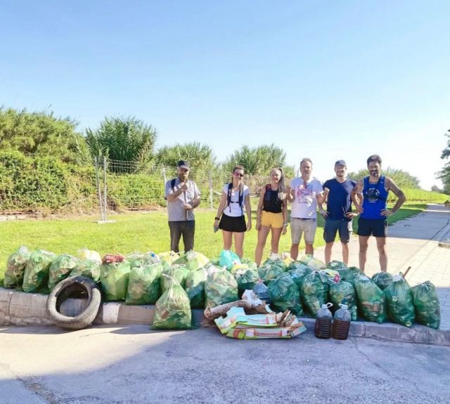 Verdebora retira 51 bolsas de basura