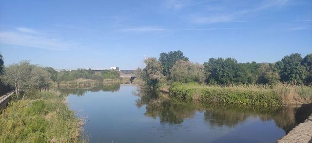 El río Tajo a su paso por Talavera