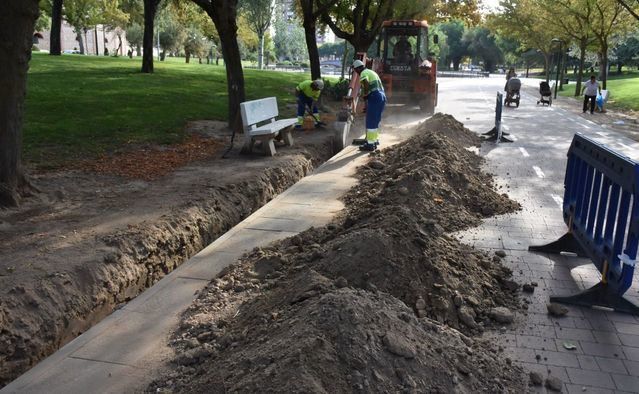 Nueva obra 'para da un mejor uso al agua de Talavera'