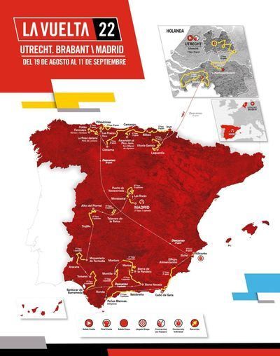 Todo lo que necesitas saber sobre la Vuelta Ciclista a España: recorrido, horarios o tráfico