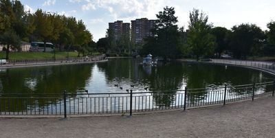 Comienzan las labores de limpieza integral y mantenimiento del lago de La Alameda