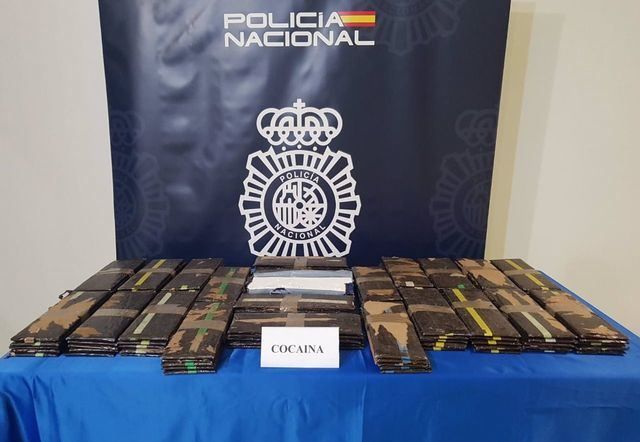 Detienen a un hombre con 37 kilos de cocaína para vender en la Feria