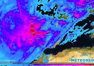 Lluvias cuantiosas, algunas con barro, y tormentas con granizo y reventones