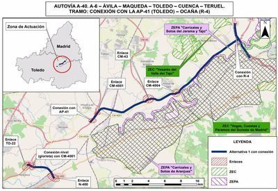 Transición Ecológica autoriza el estudio informativo del tramo entre Toledo y Ocaña