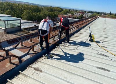 Continúan realizándose nuevas obras de mejora en las instalaciones deportivas de Talavera