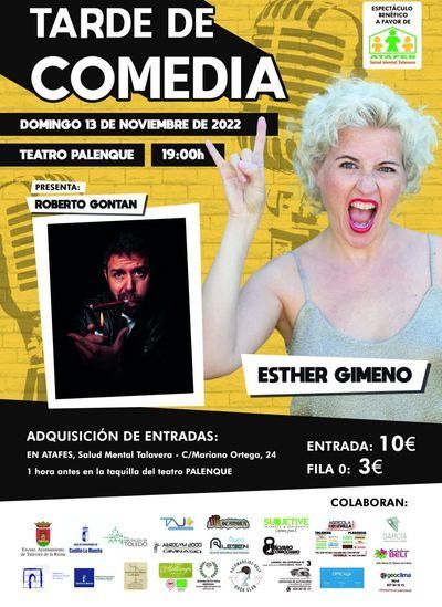 Disfruta del mejor humor este domingo en el Teatro Palenque de Talavera