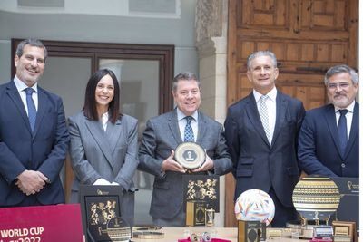 Una empresa toledana realiza los regalos oficiales del Mundial de Qatar