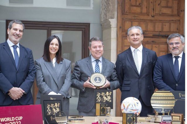 Una empresa toledana realiza los regalos oficiales del Mundial de Qatar