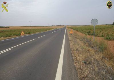 Investigado por atropellar a un trabajador en la carretera