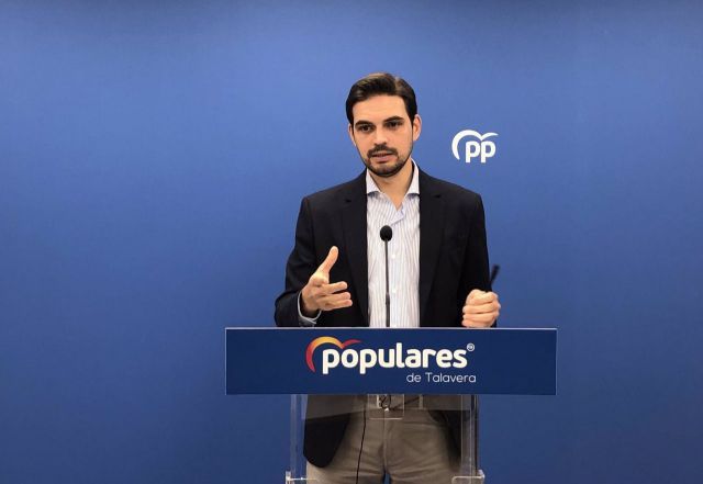 El portavoz del PP en el Ayuntamiento de Talavera, Santiago Serrano