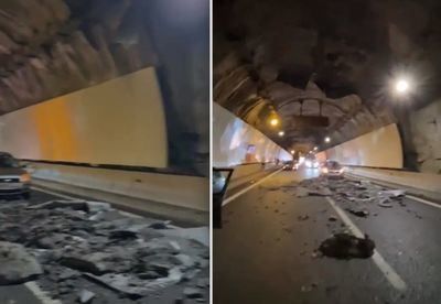 ¿Te ha llegado? Este vídeo del derrumbe del túnel de Miravete es un bulo