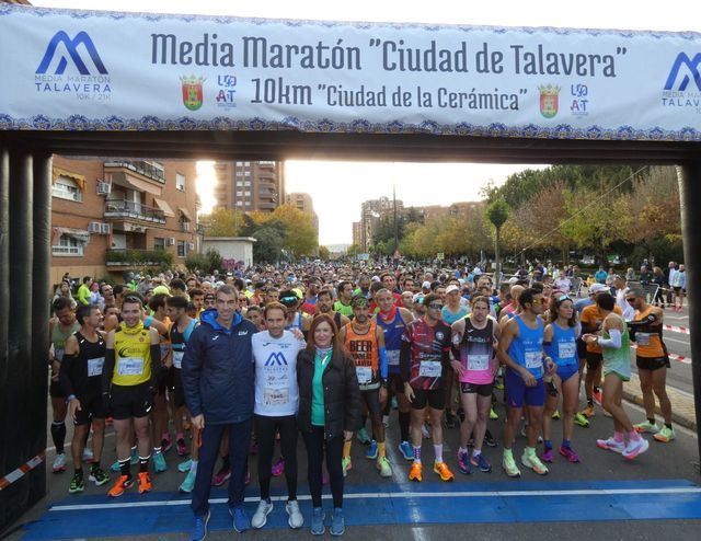 Nuevo éxito deportivo con la Media Maratón talaverana