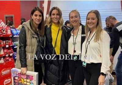 Edurne y David de Gea, de compras en El Corte Inglés de Talavera