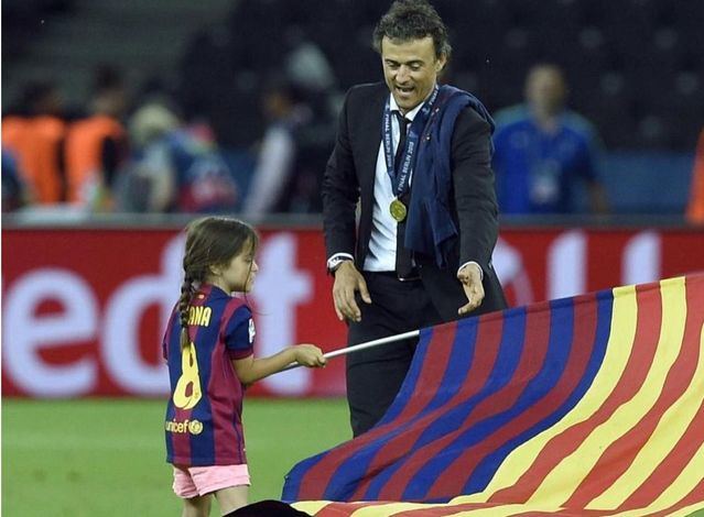 El emotivo vídeo de Luis Enrique a su hija Xana