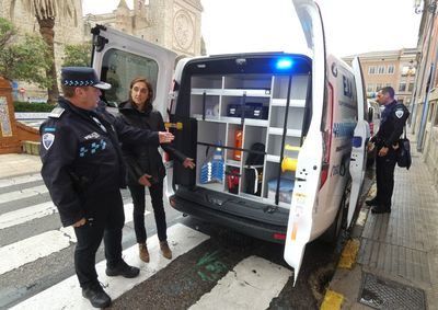 La Policía Local de Talavera ya cuenta con el nuevo furgón de atestados