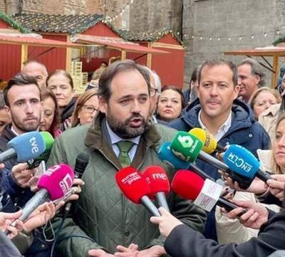 Núñez guarda silencio y no confirma la candidatura de Velázquez a la Alcaldía de Toledo