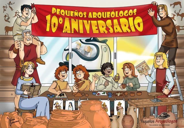 Pequeños Arqueólogos cumple diez años dando a conocer nuestra historia y patrimonio