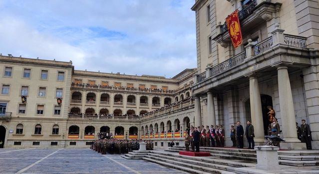 La Academia de Infantería de Toledo recupera todo su esplendor en el Día la Inmaculada