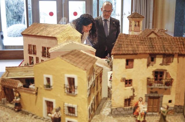 ¡Ya puedes visitar en Toledo el belén de las Cortes de CLM!