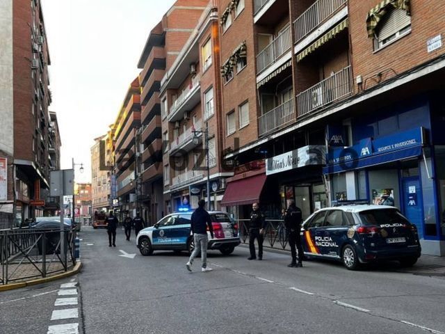 Susto en el centro de Talavera: Bomberos y Policía acordonan la zona