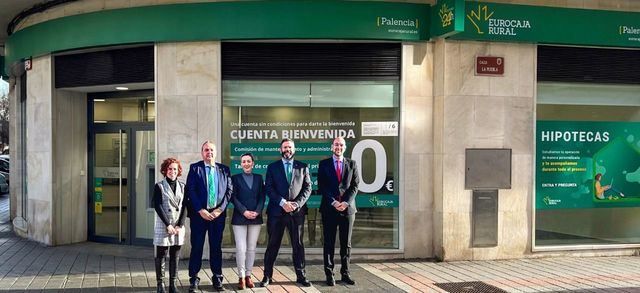 Eurocaja Rural sigue apostando por Castilla y León abriendo nueva oficina en Palencia