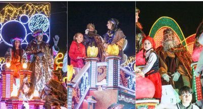 Las fotos de la Cabalgata de los Reyes Magos por las calles de Toledo