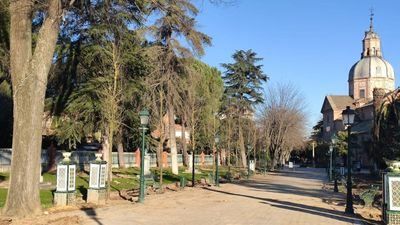 Continúan avanzando los trabajos en los Jardines del Prado