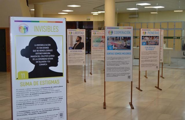 La UNED Talavera organiza una exposición sobre el colectivo LGTBIQA+