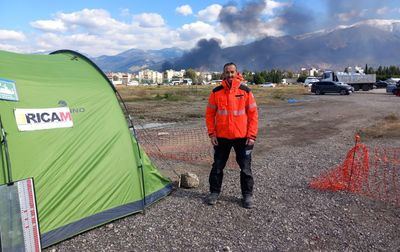 El bombero talaverano Javier Díaz se traslada a Turquía para ayudar en las labores de rescate