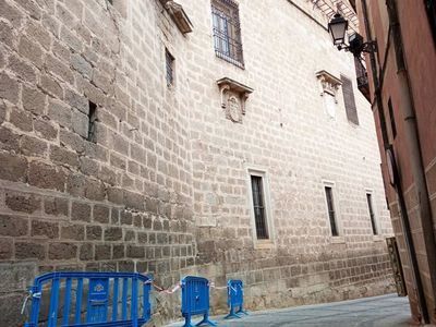 Cae una parte de la cornisa de la Catedral