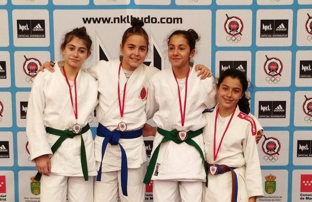 Notable competición de los judocas talaveranos del CDE Yamatotakeru en Madrid