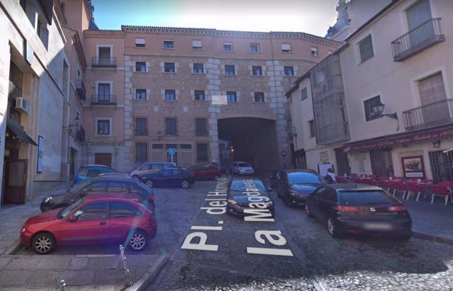 Plaza Horno de la Magdalena de Toledo en Google Street View