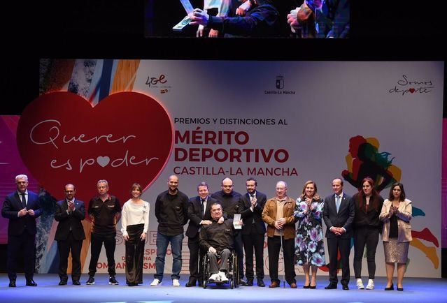 Las mejores imágenes de la entrega de los Premios y Distinciones al Mérito Deportivo CLM