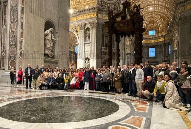 Así ha sido la visita de la Fundación Madre de la Esperanza de Talavera al Papa Francisco