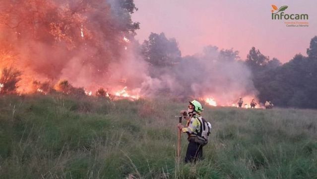 CLM movilizará 1.000 efectivos de Infocam en extinción y limitará el uso de fuego en determinadas zonas