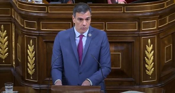 El presidente del Gobierno, Pedro Sánchez