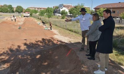 Así será el nuevo Pump Track que se está construyendo en Talavera