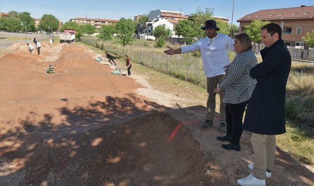 Así será el nuevo Pump Track que se está construyendo en Talavera