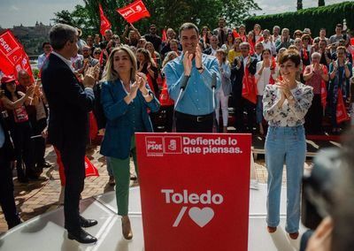 Pedro Sánchez predice la victoria socialista en Toledo