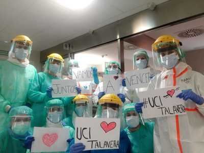 VÍDEO | Un grito de esperanza desde el Hospital de Talavera