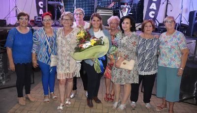 Tita García Élez, pregonera en las fiestas patronales de Patrocinio