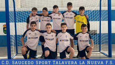 El CD Saucedo Sport Talavera La Nueva se proclama campeón de liga en categoría infantil