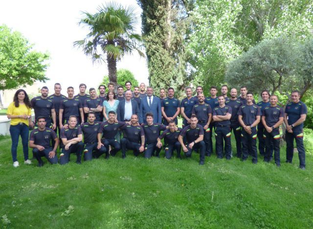 Bomberos de la provincia de Toledo comienzan la formación básica