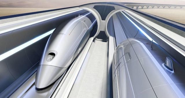 Tren Hyperloop - Imagen de recurs0