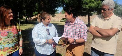 Tita García se compromete a recuperar el parque de la Presilla