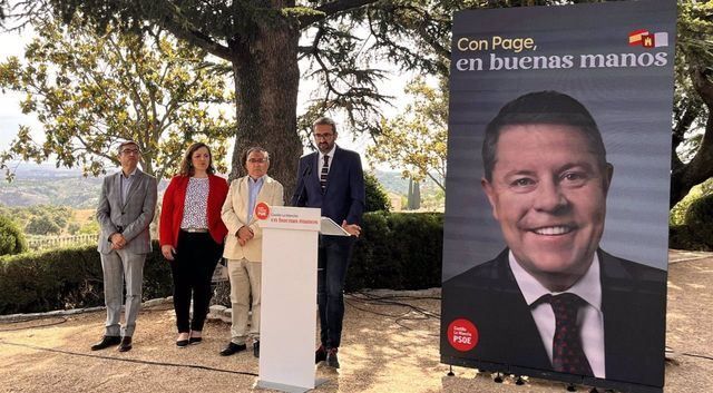 El PSOE de CLM presenta su campaña electoral - EUROPA PRESS