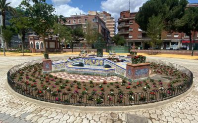 Talavera abre varias zonas de los Jardines del Prado... con la rehabilitación de la Fuente de las Ranas