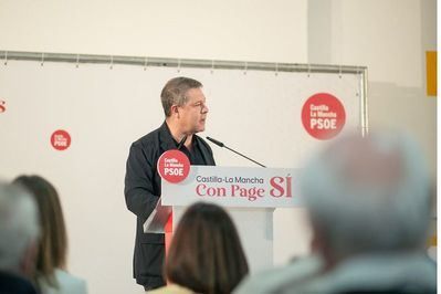 García-Page critica las calumnias de Núñez : "Luego me dirá que son cosas de política"